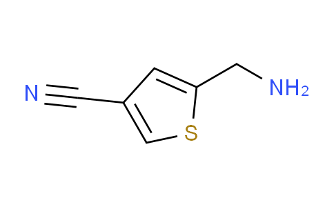 CAS No. 232280-88-5, 5-(Aminomethyl)thiophene-3-carbonitrile