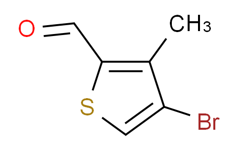 CAS No. 30153-47-0, 4-Bromo-3-methylthiophene-2-carbaldehyde