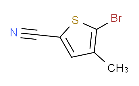 CAS No. 304854-52-2, 5-Bromo-4-methylthiophene-2-carbonitrile