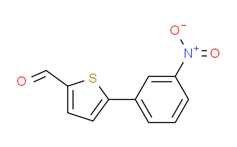 CAS No. 38401-73-9, 5-(3-Nitrophenyl)thiophene-2-carbaldehyde
