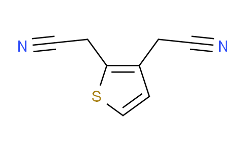 CAS No. 38447-33-5, 2,2'-(thiophene-2,3-diyl)diacetonitrile