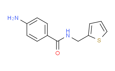 CAS No. 436095-49-7, 4-Amino-N-(thiophen-2-ylmethyl)benzamide