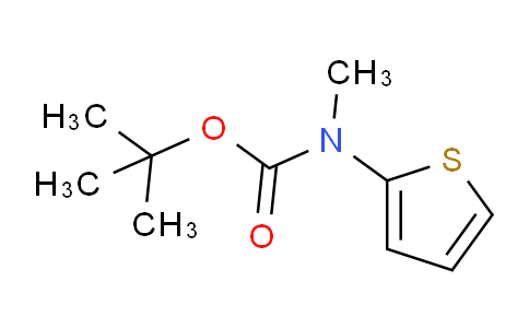 CAS No. 401485-19-6, tert-butyl methyl(thiophen-2-yl)carbamate