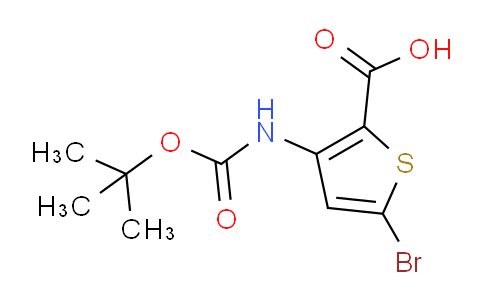 DY787043 | 494833-77-1 | 5-bromo-3-((tert-butoxycarbonyl)amino)thiophene-2-carboxylic acid