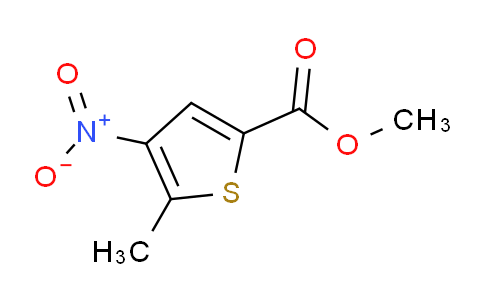 CAS No. 56921-01-8, methyl 5-methyl-4-nitrothiophene-2-carboxylate