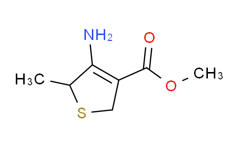 CAS No. 571187-11-6, methyl 4-amino-5-methyl-2,5-dihydrothiophene-3-carboxylate
