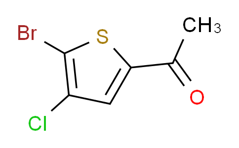 CAS No. 123418-66-6, 1-(5-bromo-4-chlorothiophen-2-yl)ethan-1-one