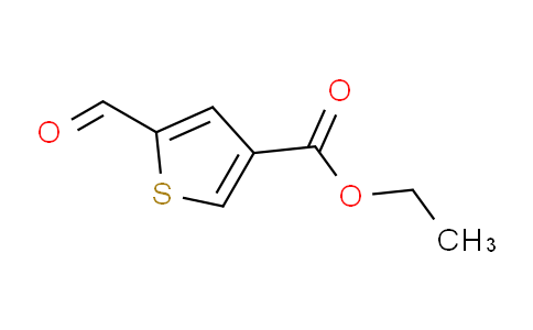 CAS No. 67808-67-7, ethyl 5-formylthiophene-3-carboxylate
