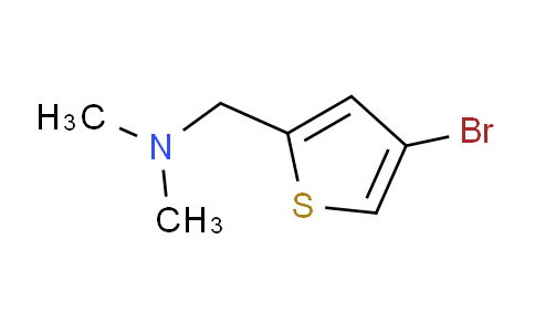 CAS No. 78909-24-7, 1-(4-bromothiophen-2-yl)-N,N-dimethylmethanamine