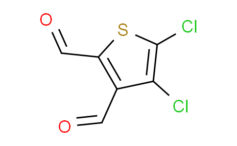 CAS No. 89465-82-7, 4,5-dichlorothiophene-2,3-dicarbaldehyde