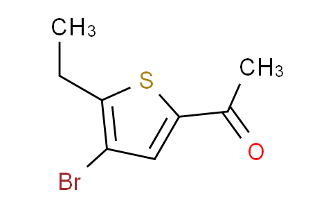CAS No. 89980-88-1, 1-(4-bromo-5-ethylthiophen-2-yl)ethan-1-one