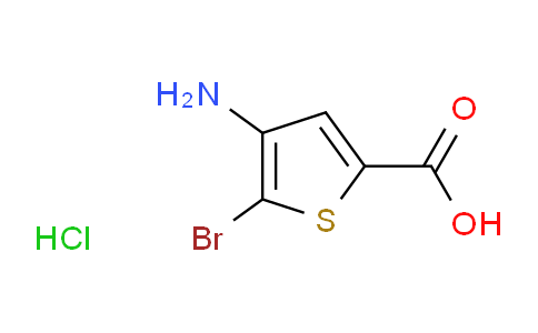 CAS No. 89499-50-3, 4-Amino-5-bromothiophene-2-carboxylic acidhydrochloride