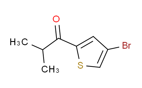 CAS No. 99769-26-3, 1-(4-bromothiophen-2-yl)-2-methylpropan-1-one