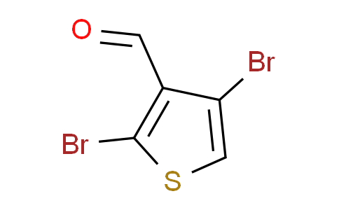 CAS No. 1257070-67-9, 2,4-dibromothiophene-3-carbaldehyde
