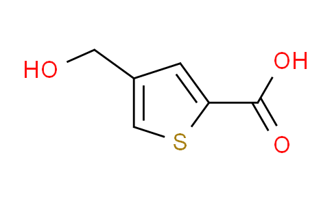 CAS No. 14282-65-6, 4-(Hydroxymethyl)thiophene-2-carboxylic acid