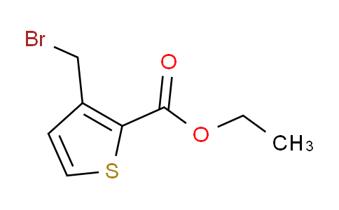CAS No. 14300-65-3, ethyl 3-(bromomethyl)thiophene-2-carboxylate