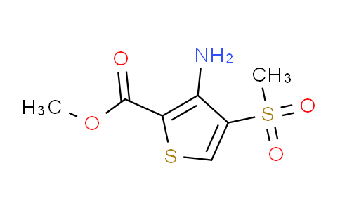 CAS No. 175201-73-7, Methyl 3-amino-4-(methylsulfonyl)-thiophene-2-carboxylate