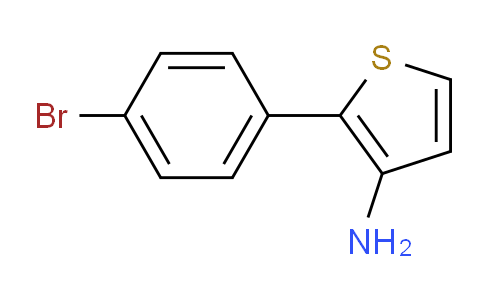 CAS No. 183677-02-3, 2-(4-bromophenyl)thiophen-3-amine