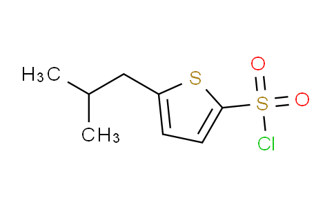 CAS No. 958650-96-9, 5-isobutylthiophene-2-sulfonyl chloride