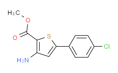 CAS No. 91076-93-6, Methyl 3-amino-5-(4-chlorophenyl)-thiophene-2-carboxylate