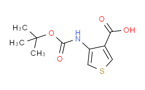 CAS No. 108180-63-8, 4-tert-Butoxycarbonylamino-thiophene-3-carboxylic acid