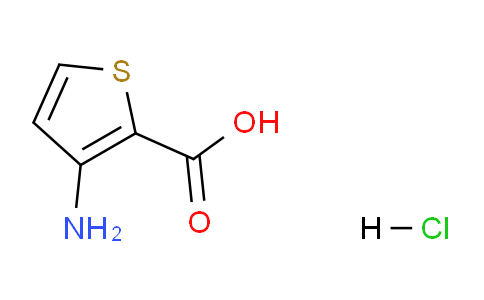 CAS No. 1016552-72-9, 3-aminothiophene-2-carboxylic acid hydrochloride