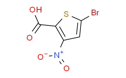 CAS No. 101079-64-5, 5-bromo-3-nitrothiophene-2-carboxylic acid