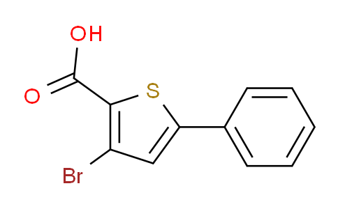 CAS No. 1017687-42-1, 3-bromo-5-phenylthiophene-2-carboxylic acid