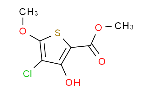 CAS No. 95201-98-2, Methyl 4-chloro-3-hydroxy-5-methoxythiophene-2-carboxylate