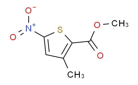 CAS No. 956118-35-7, methyl 3-methyl-5-nitrothiophene-2-carboxylate