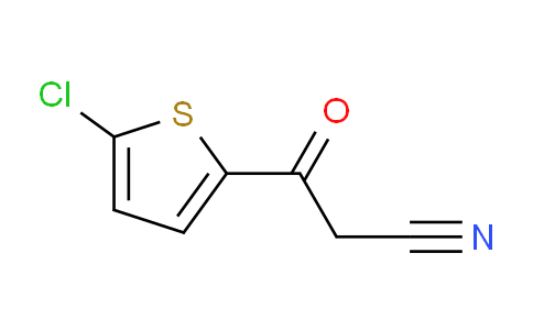 CAS No. 71683-01-7, 3-(5-chlorothiophen-2-yl)-3-oxopropanenitrile