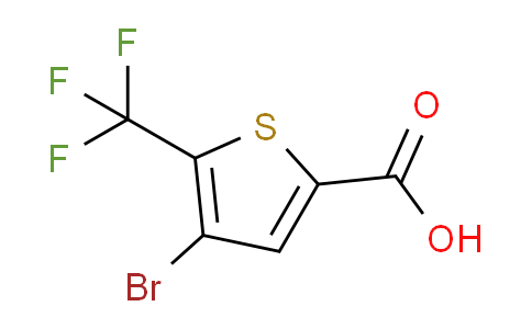 CAS No. 1034188-24-3, 4-bromo-5-(trifluoromethyl)thiophene-2-carboxylic acid