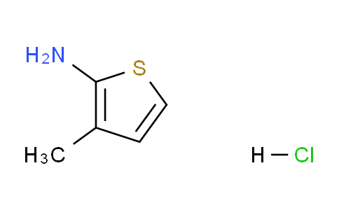 CAS No. 1056619-56-7, 3-methylthiophen-2-amine hydrochloride