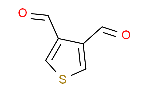 CAS No. 1073-31-0, thiophene-3,4-dicarbaldehyde