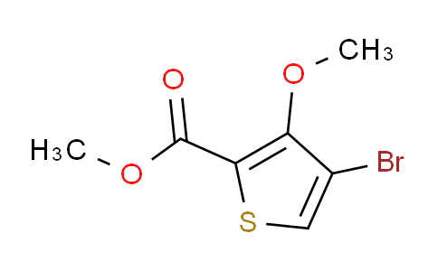 CAS No. 110545-67-0, Methyl 4-bromo-3-methoxythiophene-2-carboxylate