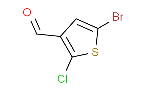 CAS No. 120759-16-2, 5-bromo-2-chlorothiophene-3-carbaldehyde