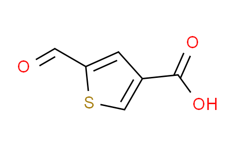 CAS No. 89324-44-7, 5-formylthiophene-3-carboxylic acid