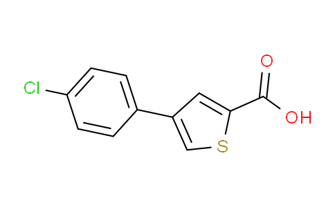 CAS No. 386715-46-4, 4-(4-Chlorophenyl)thiophene-2-carboxylic acid