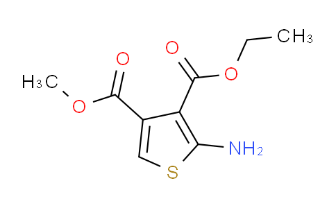 CAS No. 844502-63-2, 3-ethyl 4-methyl 2-aminothiophene-3,4-dicarboxylate