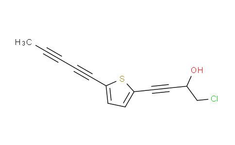 CAS No. 26905-70-4, 1-Chloro-4-(5-(penta-1,3-diyn-1-yl)thiophen-2-yl)but-3-yn-2-ol