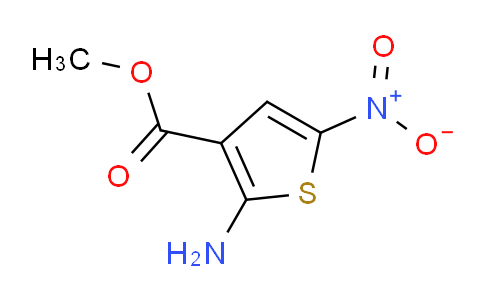 CAS No. 43028-48-4, methyl 2-amino-5-nitrothiophene-3-carboxylate