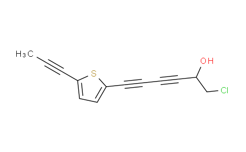 CAS No. 78876-52-5, 1-Chloro-6-(5-(prop-1-Ynyl)thiophen-2-Yl)hexa-3,5-Diyn-2-Ol