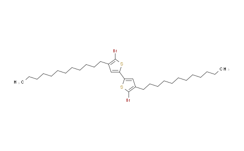 CAS No. 753470-95-0, 5,5'-dibromo-4,4'-didodecyl-2,2'-bithiophene