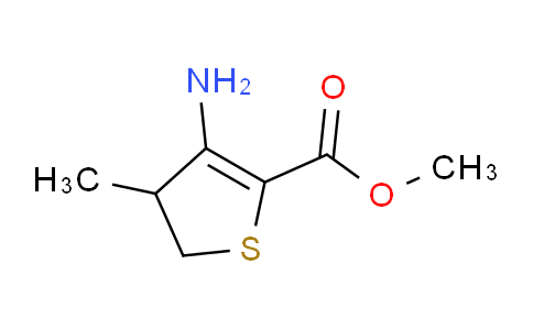 CAS No. 125089-02-3, Methyl 3-amino-4-methyl-4,5-dihydrothiophene-2-carboxylate