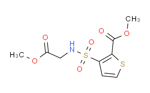 CAS No. 106820-63-7, Methyl 3-{[(2-methoxy-2-oxoethyl)amino]-sulfonyl}thiophene-2-carboxylate