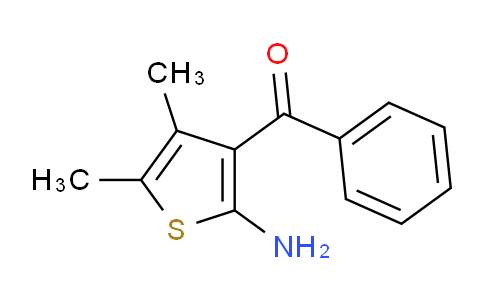 CAS No. 42024-93-1, (2-Amino-4,5-dimethyl-3-thienyl)(phenyl)methanone