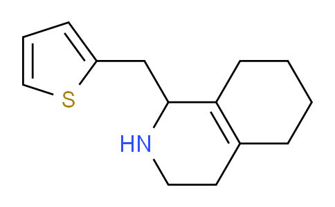 CAS No. 89420-70-2, 1-(Thiophen-2-ylmethyl)-1,2,3,4,5,6,7,8-octahydroisoquinoline