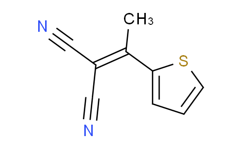 CAS No. 10432-44-7, 2-(1-(Thiophen-2-yl)ethylidene)malononitrile