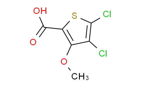 CAS No. 120715-49-3, 4,5-Dichloro-3-methoxythiophene-2-carboxylic acid