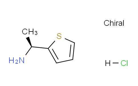 CAS No. 1305712-32-6, (S)-1-(Thiophen-2-yl)ethanamine hydrochloride